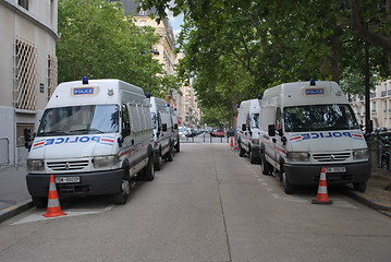 Image showing Policing parking.