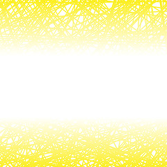 Image showing Abstract Yellow Line Background.