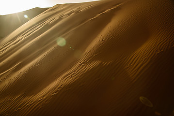 Image showing Dunes, Morocco, Sahara Desert