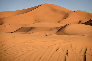 Image showing Dunes, Morocco, Sahara Desert