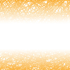 Image showing Abstract Orange Line Background.