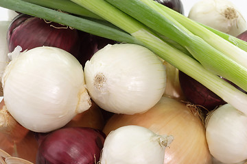 Image showing Mixed onions
