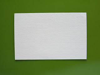 Image showing Blank paper tag label