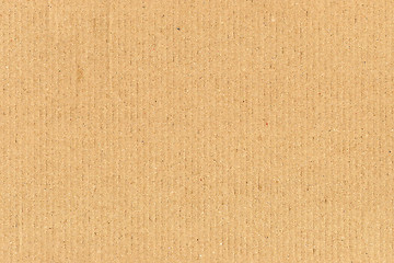 Image showing Brown corrugated cardboard background