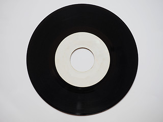 Image showing Vinyl record 45 rpm