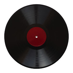 Image showing Vintage 78 rpm record