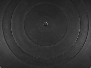 Image showing Phonograph rubber platter mat