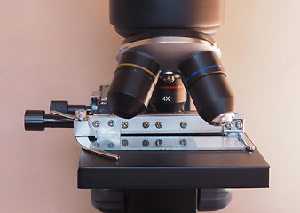 Image showing Light microscope detail