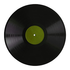 Image showing Vintage 78 rpm record