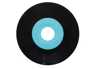 Image showing Vinyl record 45 rpm