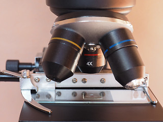 Image showing Light microscope detail