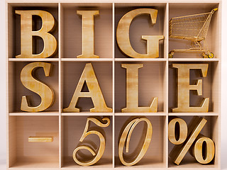 Image showing Big Sale text