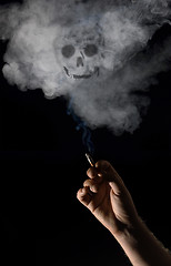 Image showing Smoking!