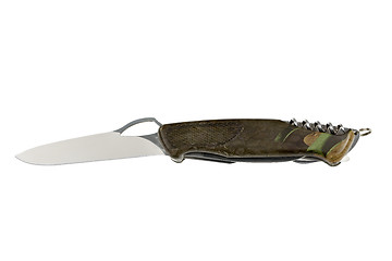 Image showing Multipurpose knife isolated on white