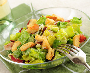 Image showing Caesar salad