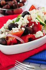 Image showing Greek salad