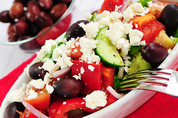 Image showing Greek salad