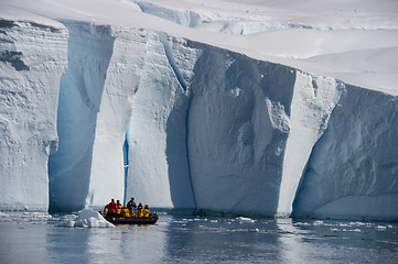 Image showing Iceberg off coast of Antarctica