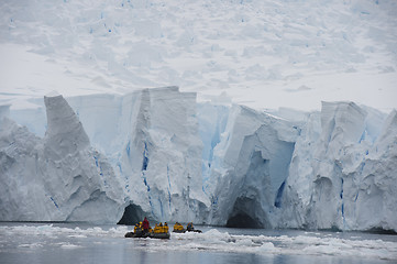 Image showing Iceberg off coast of Antarctica