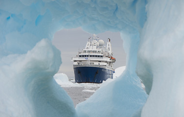 Image showing Iceberg off coast of Antarctica