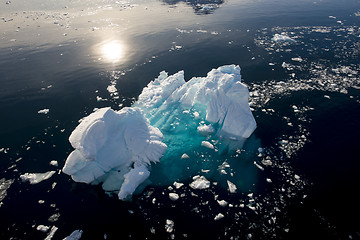 Image showing Iceberg off coast of Antarctica