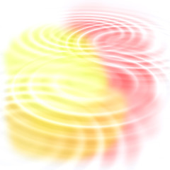 Image showing Abstract color ripples