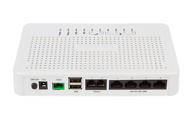 Image showing GPON subscriber network terminal