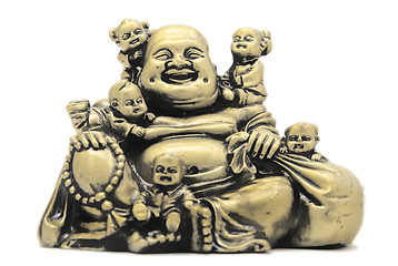 Image showing Buddha with Children