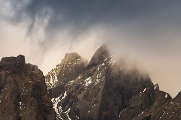 Image showing Scenic mountain landscape shot