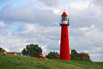 Image showing Lighthouse on the hill