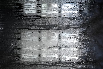 Image showing Condensation on glass