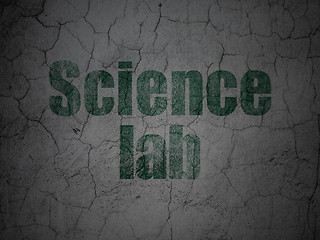 Image showing Science concept: Science Lab on grunge wall background