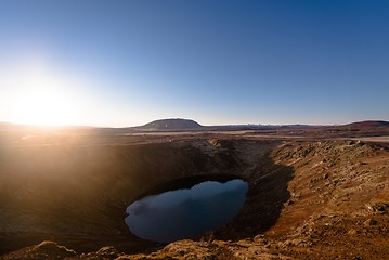 Image showing Kerid volcanic crater lake