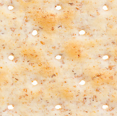 Image showing Close-up of a cracker