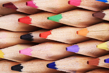 Image showing color pencils details