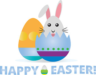 Image showing Happy easter illustration