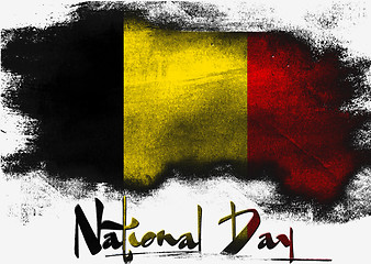 Image showing Belgian National Day