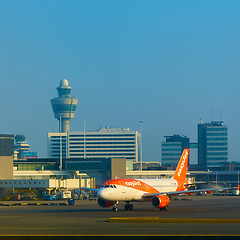 Image showing Amsterdam Airport Schiphol in Netherlands