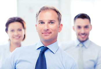 Image showing businessman in office