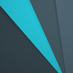 Image showing Abstract background in modern material design style