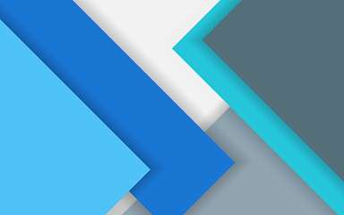 Image showing Abstract background in modern material design style