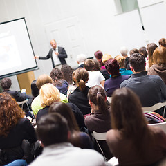 Image showing Audience in the lecture hall.