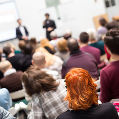 Image showing Audience in the lecture hall.