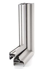 Image showing Aluminium window sample