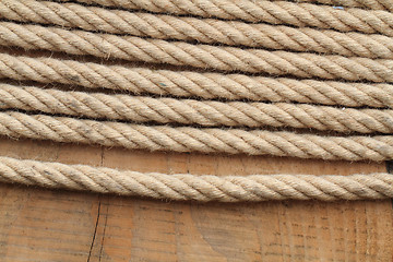 Image showing old rope texture