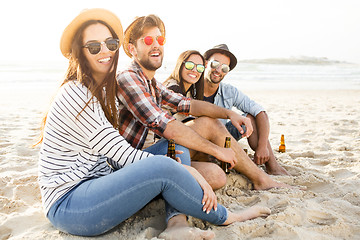 Image showing A day in the beach