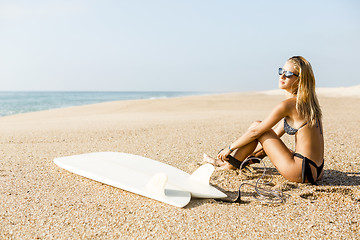 Image showing Ready to surf