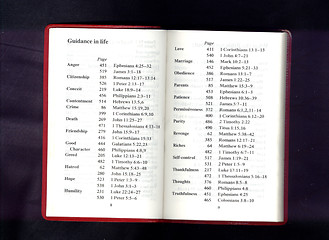 Image showing psalm book