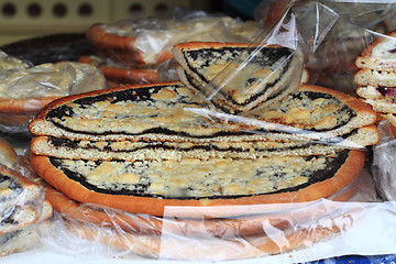 Image showing czech plumb cake