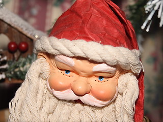 Image showing santa ornament